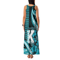Personalised Hawaii Kapolei High School Family Matching Tank Maxi Dress and Hawaiian Shirt Tribal Tattoo With Hibiscus Flowers LT05 - Polynesian Pride