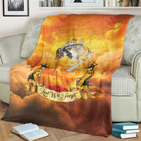 New Zealand And Australia ANZAC Day Blanket Sinai Palestine Campaign Lest We Forget