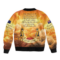 New Zealand And Australia ANZAC Day Bomber Jacket Sinai Palestine Campaign Lest We Forget