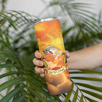 New Zealand And Australia ANZAC Day Skinny Tumbler Sinai Palestine Campaign Lest We Forget LT05 - Polynesian Pride