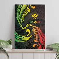 AAPI Heritage Month Canvas Wall Art Kanaka Maoli Polynesian Tribal Wave