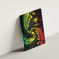 AAPI Heritage Month Canvas Wall Art Kanaka Maoli Polynesian Tribal Wave