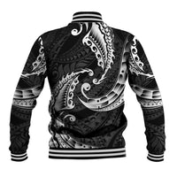 AAPI Heritage Month Baseball Jacket American Samoa Polynesian Tribal Wave