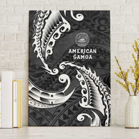 AAPI Heritage Month Canvas Wall Art American Samoa Polynesian Tribal Wave