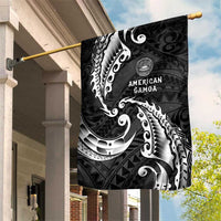 AAPI Heritage Month Garden Flag American Samoa Polynesian Tribal Wave