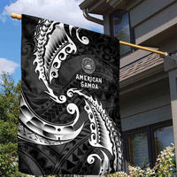 AAPI Heritage Month Garden Flag American Samoa Polynesian Tribal Wave