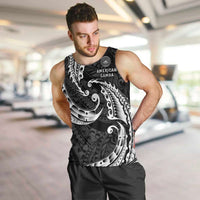 AAPI Heritage Month Men Tank Top American Samoa Polynesian Tribal Wave