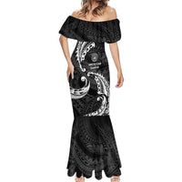 AAPI Heritage Month Mermaid Dress American Samoa Polynesian Tribal Wave