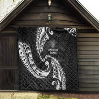AAPI Heritage Month Quilt American Samoa Polynesian Tribal Wave