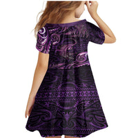 Aotearoa New Zealand Crocodile Family Matching Mermaid Dress and Hawaiian Shirt Silver Fern Maori Pattern LT05 - Polynesian Pride