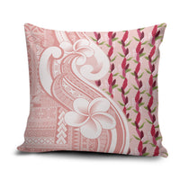 Samoa Teuila Pillow Cover Pink Samoan Siapo Motifs