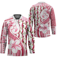 Samoa Teuila Hockey Jersey White Samoan Siapo Motifs