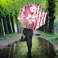 Samoa Teuila Umbrella White Samoan Siapo Motifs