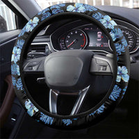 Palau Steering Wheel Cover Polynesian Dolphin Tropical Hibiscus Style LT05 - Polynesian Pride
