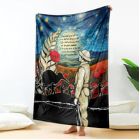 Kei Wareware Tatou New Zealand ANZAC Day Blanket Starry Night Inspo Style