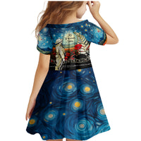 Kei Wareware Tatou New Zealand ANZAC Day Family Matching Mermaid Dress and Hawaiian Shirt Starry Night Inspo Style LT05 - Polynesian Pride