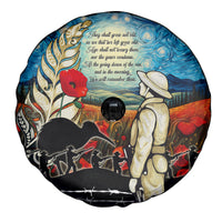 Kei Wareware Tatou New Zealand ANZAC Day Spare Tire Cover Starry Night Inspo Style LT05 - Polynesian Pride