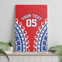 Custom Tuamotu Archipelago Canvas Wall Art Polynesian Tribal Tattoo