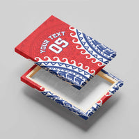 Custom Tuamotu Archipelago Canvas Wall Art Polynesian Tribal Tattoo