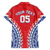 Custom Tuamotu Archipelago Family Matching Long Sleeve Bodycon Dress and Hawaiian Shirt Polynesian Tribal Tattoo