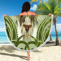 New Zealand Maori Fairy Patupaiarehe Beach Blanket Polynesian Style LT05 - Polynesian Pride
