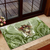 New Zealand Maori Fairy Patupaiarehe Rubber Doormat Polynesian Style LT05 - Polynesian Pride