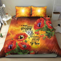 ANZAC Day Red Poppy Bedding Set Honoring The ANZAC Spirit