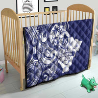 Guam Chief Quipuha Quilt Polynesian Pattern With Guasali Flowers