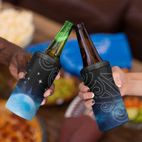 New Zealand Matariki 4 in 1 Can Cooler Tumbler Pleiades Star Cluster Blue Galaxy LT05 - Polynesian Pride