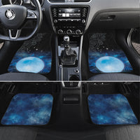 New Zealand Matariki Car Mats Pleiades Star Cluster Blue Galaxy