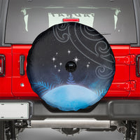 New Zealand Matariki Spare Tire Cover Pleiades Star Cluster Blue Galaxy LT05 - Polynesian Pride
