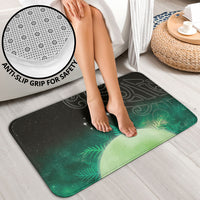 New Zealand Matariki Bathroom Set Pleiades Star Cluster Green Galaxy