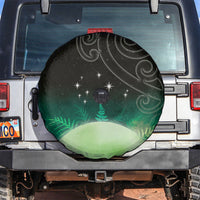 New Zealand Matariki Spare Tire Cover Pleiades Star Cluster Green Galaxy