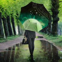 New Zealand Matariki Umbrella Pleiades Star Cluster Green Galaxy