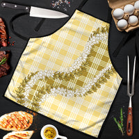 Yellow Hawaii Palaka Apron Hawaiian Honohono Lei LT05 Yellow - Polynesian Pride