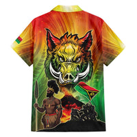 Vanuatu July 30th 1980 Family Matching Puletasi and Hawaiian Shirt Happy Independence Day - Polynesian Pride