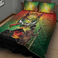 Vanuatu July 30th 1980 Quilt Bed Set Happy Independence Day - Polynesian Pride