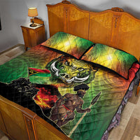 Vanuatu July 30th 1980 Quilt Bed Set Happy Independence Day - Polynesian Pride