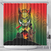 Vanuatu July 30th 1980 Shower Curtain Happy Independence Day - Polynesian Pride