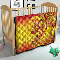 Vanuatu 45 Yia Indipendens Anivesari Quilt Tamtam Drum With Boar Tusk - Polynesian Pride