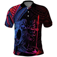 Samoan Pride Polo Shirt The Tui Manua - Polynesian Pride