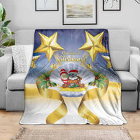 Niue Christmas Blanket Seashell Santa Beach Vibes LT05 - Polynesian Pride