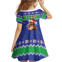 New Zealand Christmas Family Matching Off Shoulder Short Dress and Hawaiian Shirt Have Yourself A Kiwi-tastic Christmas - Polynesian Pride