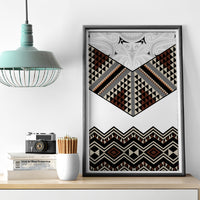 New Zealand Aotearoa Canvas Wall Art Taniko Art Simple Style LT05 - Polynesian Pride