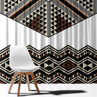 New Zealand Aotearoa Window Curtain Taniko Art Simple Style LT05 - Polynesian Pride