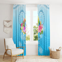 Universal Human Rights Month Window Curtain Polynesian Style LT05 - Polynesian Pride