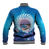 New Zealand Matapouri Beach Landscape Baseball Jacket