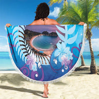 New Zealand Matapouri Beach Landscape Beach Blanket