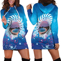 New Zealand Matapouri Beach Landscape Hoodie Dress LT05 - Polynesian Pride