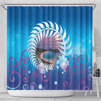 New Zealand Matapouri Beach Landscape Shower Curtain LT05 - Polynesian Pride